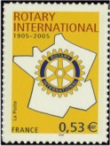 Rotary tirage autoadhésif - 0.53€ multicolore provenant de feuille entreprise (support blanc)
