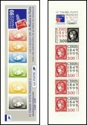 Cérès 1999 - carnet de 5 timbres +1 vignette