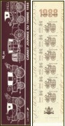 Journée du timbre 1988 - carnet de 6 timbres