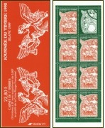Journée du timbre 1998 - carnet de 7 timbres +1 vignette