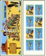 Fête du timbre Lucky Luke 2003 - carnet de 8 timbres