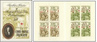 Croix-Rouge 1978 - carnet de 8 timbres