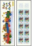 Croix-Rouge 2000 - carnet de 10 timbres + 2 vignettes
