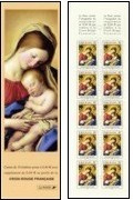 Croix-Rouge 2002 - carnet de 10 timbres + 2 vignettes