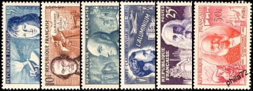 Série Hilaire - 6 timbres
