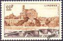 Limoges - 12f brun-lilas et brun-jaune