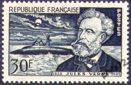 Jules Verne - 30f bleu-noir