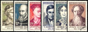 Série Guesde - 6 timbres