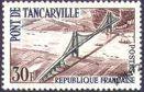 Pont de Tancarville - 30f bistre, vert et bleu