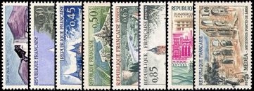 Série touristique - 8 timbres