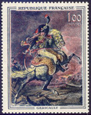 Officier de chasseurs de la garde de T.Géricault - 1.00f polychrome