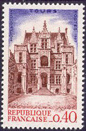 Hôtel Gouin à Tours - 0.40f brun-rouge, rouge et violet