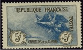 Au Profit des Orphelins de la Guerre - Marseillaise - 5f + 5f bleu
