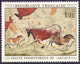 Peinture rupestre de Lascaux - 1.00f polychrome