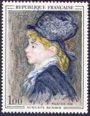 Modèle d'Auguste Renoir - 1.00f polychrome
