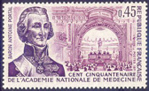 Académie de médecine - 0.45f violet et lilas