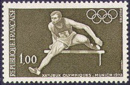 Jeux Olympiques de Munich - 1.00f brun-olive