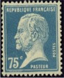 Pasteur - 75c bleu