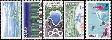 Série régions - 5 timbres