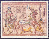 Ramsès Fresque D Abu-Simbel - 2.00f polychrome