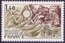 Meilleurs ouvriers de France1952 - 1.40f brun-rouge et olive