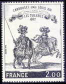 Carrousel sous Louis XIV - 2.00f noir