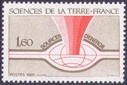 Sciences de la terre - 1.60f rouge, brun-verdâtre et brun