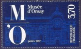 Musée d'Orsay - 3.70f bleu-clair et bleu-foncé