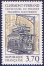 Tramway de Clermont-Ferrand - 3.70f marron et noir