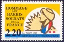 Hommage aux harkis - 2.20f multicolore