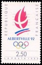 Logo d'Albertville - 2.50f multicolore