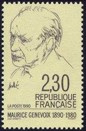 Maurice Genevoix - 2.30f noir et jaune