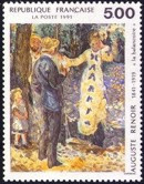 La Balançoire d'Auguste Renoir - 5.00f multicolore