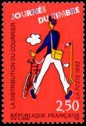 Timbre du carnet journée du timbre de 1993 - 2.50f multicolore
