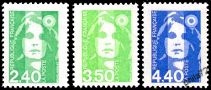 Série Briat - 3 timbres