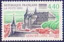 Montbéliard - 4.40f vert, ardoise et brun-rouge