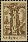 Cloître de Saint Trophime à Arles - 1f50 brun