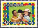 UNICEF - 4.50f multicolore