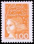 Luquet - 1.00f orange