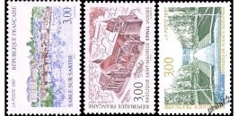 Série touristique - 3 timbres