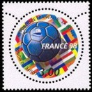 France 98 - 3.00f multicolore
