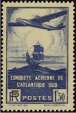 Atlantique Sud - 1f50 bleu-violet