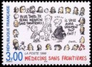 Médecins sans frontières - 3.00f multicolore