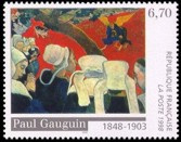 Vision après le sermon de Gauguin - 6.70f multicolore
