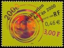 Célébration de l'an 2000 - 3.00f multicolore