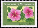 Pervenche de Madagascar - 4.50f multicolore
