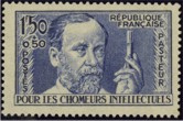 Louis Pasteur - 1f50 + 50c outremer