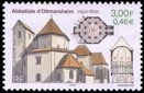 Abbatiale d'Ottmarsheim - 3.00f multicolore