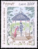 Le Kiosque des Amoureux-Valence de Raymond Peynet - 3.00f multicolore