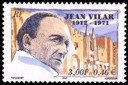 Jean Vilar - 3.00f multicolore